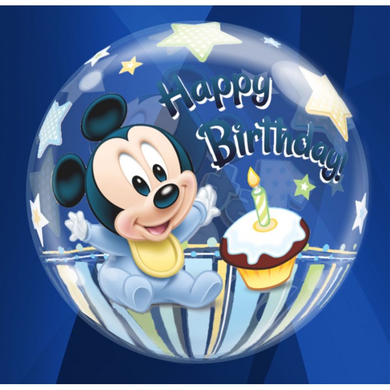 1st Birthday Mickey (22”)(PQ/D1208)