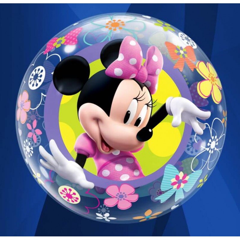 Qualatex Disney Bubbles Balloons - Minnie Mouse
