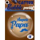 Cattex - 18 Inch Clear Bubble Balloons With A Father's Day Print