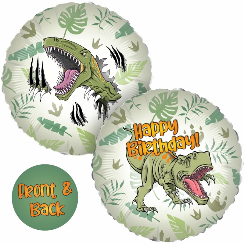 Cattex - Mylar Balloons Dinosaurs Jurassic Party (18”)