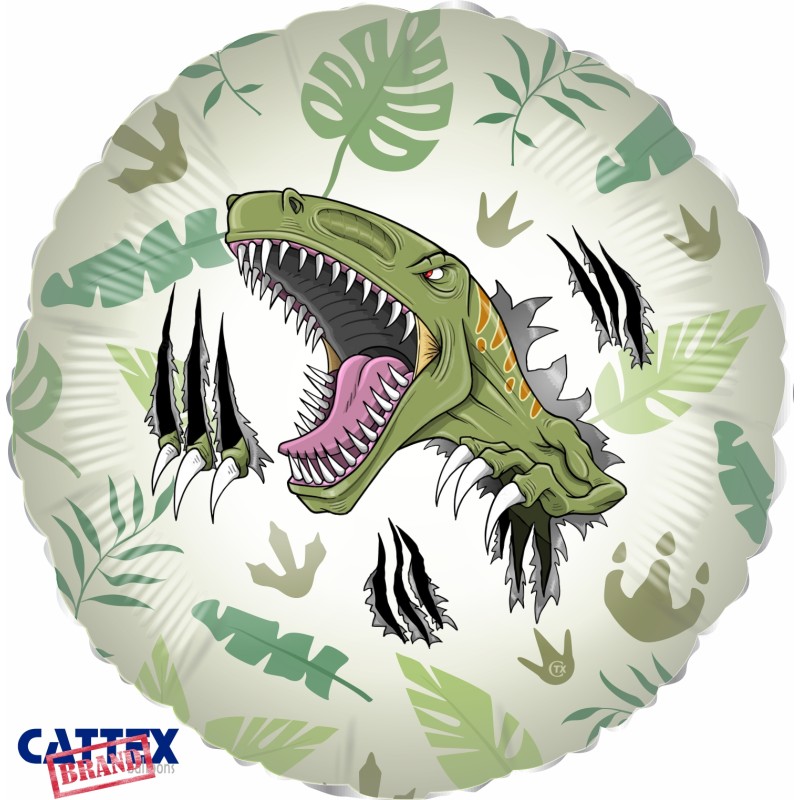 Cattex - Mylar Balloons Dinosaurs Jurassic Party (18”)