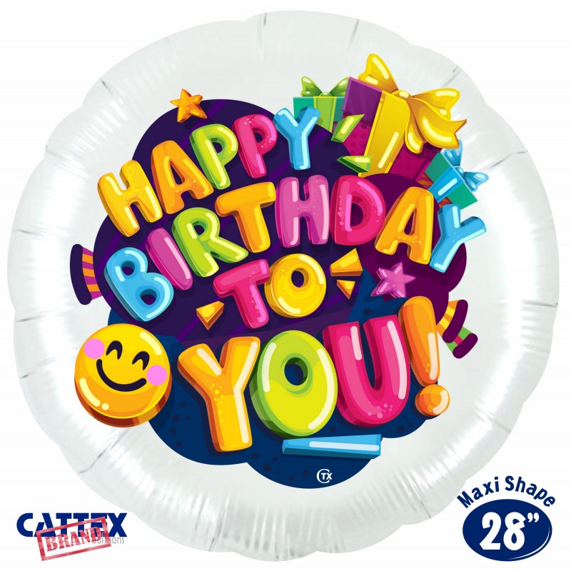 CTX+ - Happy Birthday Smile (28”)(PM/CT125)