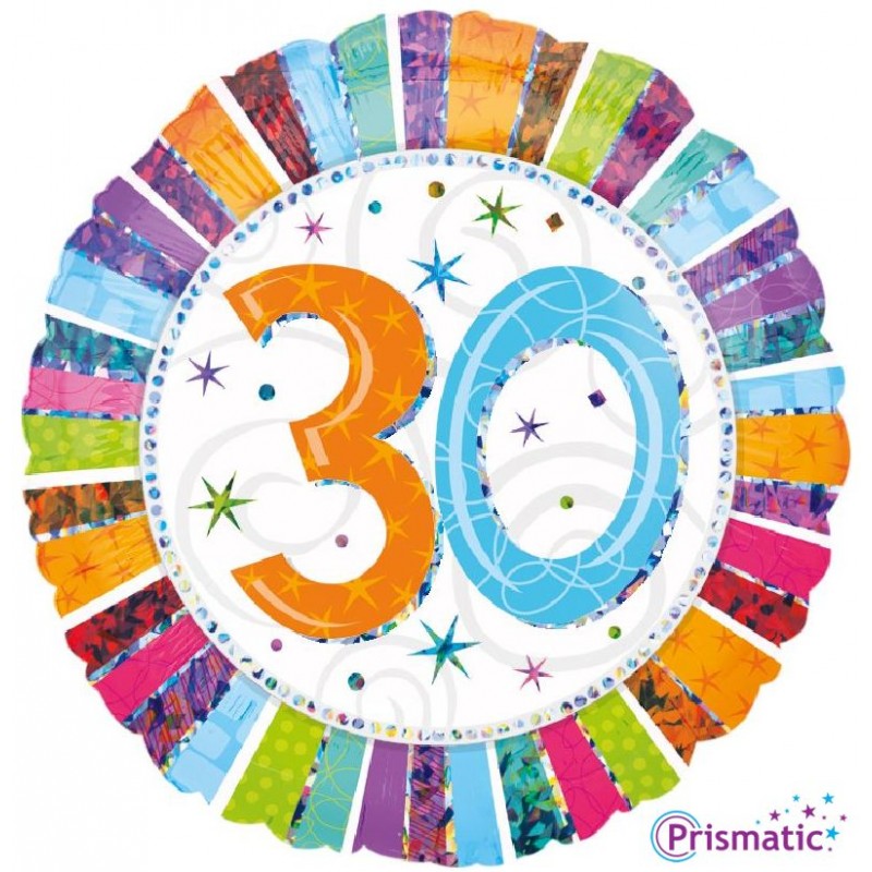 30 Radiant Birthday (18”)(PM/DC306)