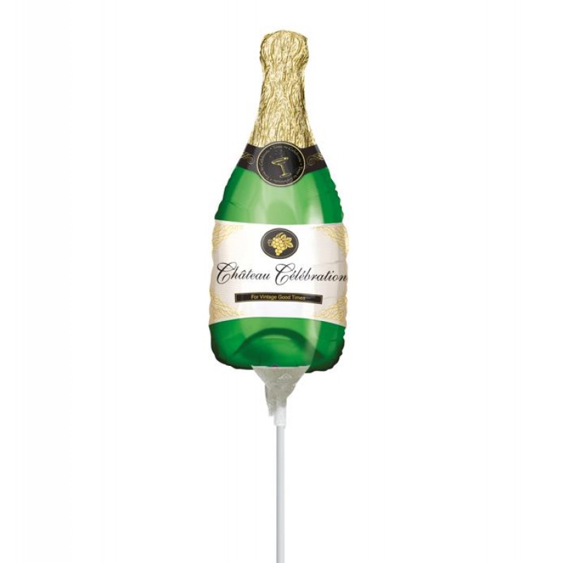 Cattex Palloncini Bottiglia di Champagne Minishape