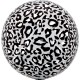 Cattex 16 Inch Snow Leopard Orbz Balloons