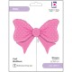 Cattex Bow Shaped Pink Foil Balloons