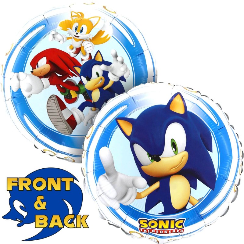 Cattex 18 Inch Sonic The Hedgehog Foil Balloons