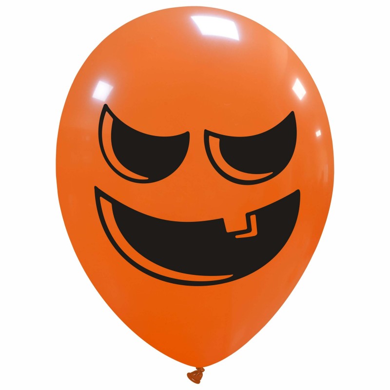 Cattex Pumpkin Faces Balloons In 20 Piece Bags
