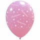 Cattex 12 Inch Pink Baptism Balloons In 20 Piece Bags