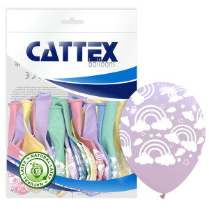 12" Matte Rainbows (20pcs)