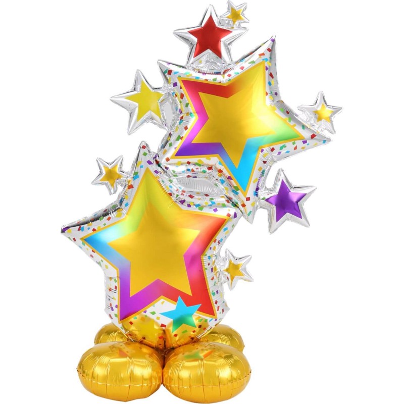 Cattex Colorful Star Cluster Airloonz Balloons