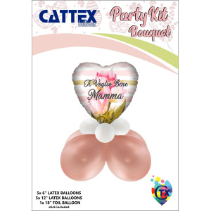 Party Kit Bouquet - Ti Voglio Bene Mamma