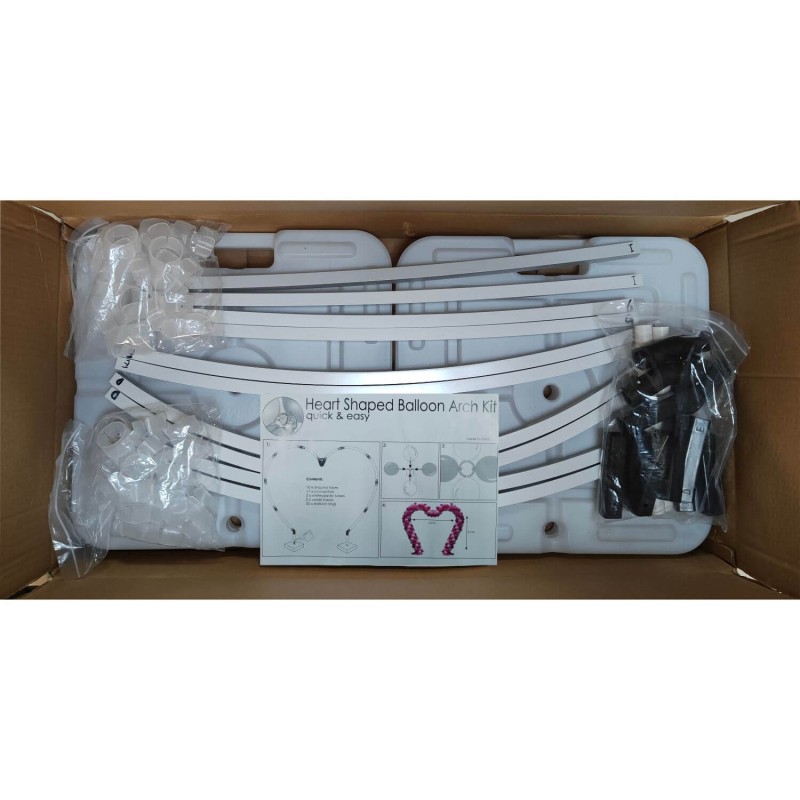 Cattex Heart Shaped Balloon Arch