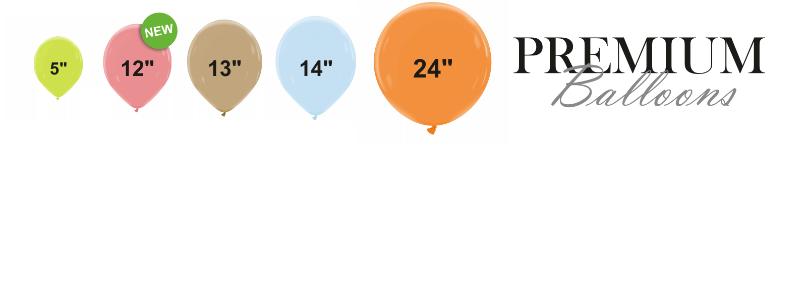 cattex premium balloons all sizes