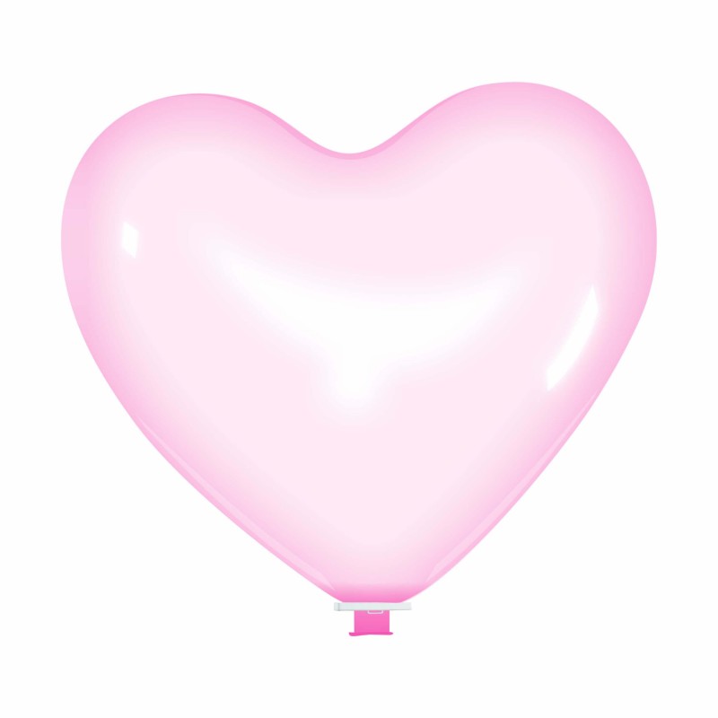 Cattex 25 Inch Heart Shaped Giant Crystal Balloons