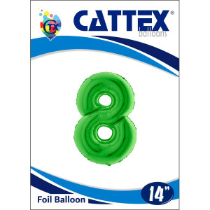 14" Numero 8 Medio