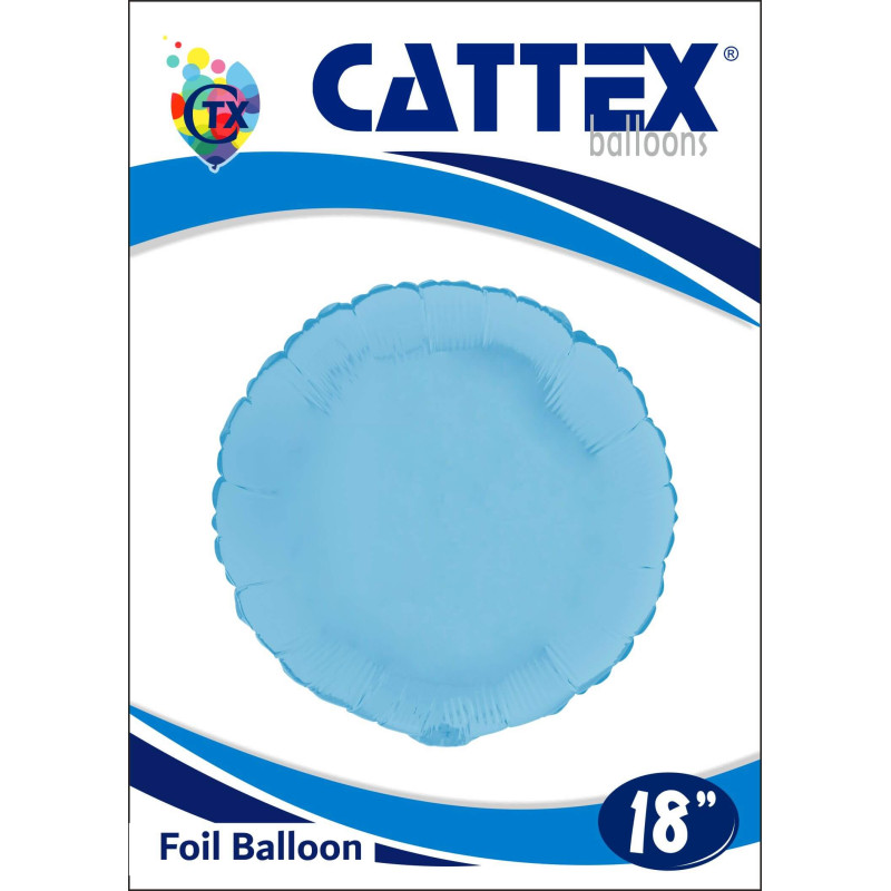 Cattex Palloncini Mylar Tondi Da 18 Pollici In Colori Matte