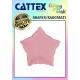 Cattex Matte Colored 18 Inch Star Shaped Foil Balloon